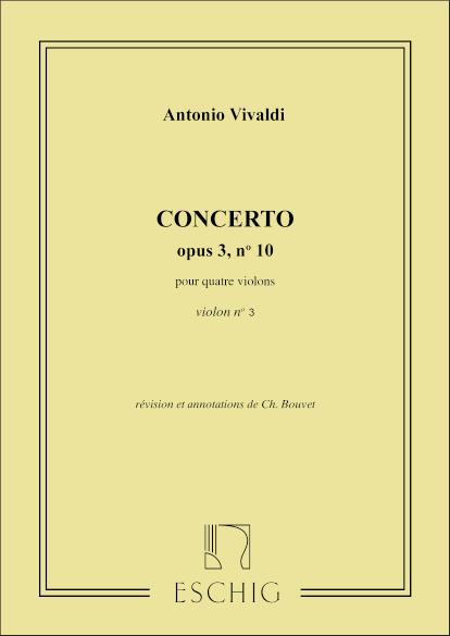 Concerto Opus 3, no 10